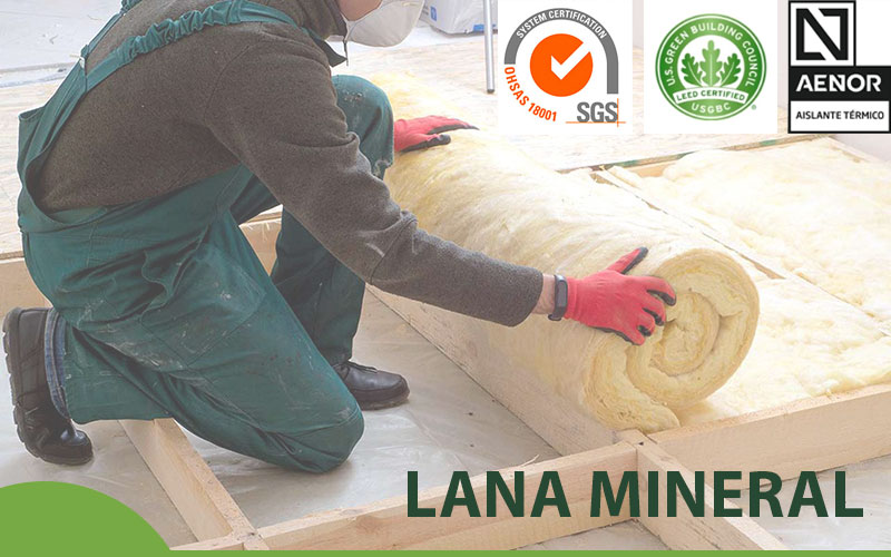 Aislamiento térmico con lana mineral Aislamiento térmico con lana mineral